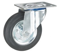 GUMOVÉ OTOČNÉ KOLESO BEŽECKÉ KOLESÁ VOLANT KOLESO 100MM 90KG