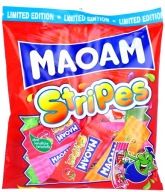 HARIBO MaOaM Stripes Ovocné žuvačky 175 g DE