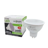 LED halogénová žiarovka do reflektora MR16 2W 3000K teplá farba 160LM ECOLIGHT