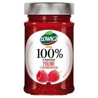 ŁOWICZ 100% ovocný malinovo-červený ríbezľový džem