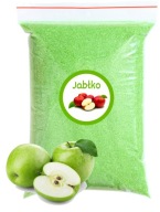 Cukor na cukrovú vatu Jablko 1kg Jablkovo zelené Suché