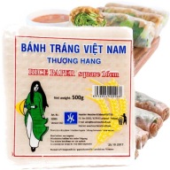 Štvorcový vietnamský ryžový papier 16cm malý 500g