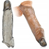 GÉLOVÝ EREKČNÝ KRYT NA SEMENNÍKY PENIS