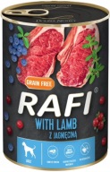 RAFI Mokré krmivo pre psov LAMB 400g