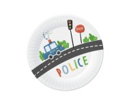 Narodeninové papierové taniere 18cm a'6 Police