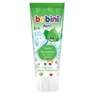 BOBINI DENT Zubná pasta mätová žuvačka 6+ 75ml