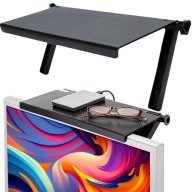 UNIVERZÁLNY MONTOVANÝ POLIČNÝ DRŽIAK PRE TV, TV MONITOR, DVBT STB