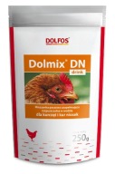 Vitamíny do vody pre sliepky a kurčatá Dolfos Dolmix DN nápoj 0,25 kg