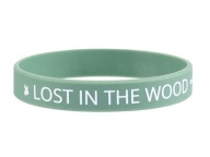 Silikónový pásik, náramok - Lost in the Wood