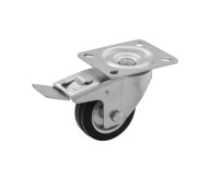 KOLESO VOLANT PRE VOZÍKY BRZDA 75mm RADER Otočné KOLESO