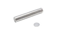 Neodymový magnet valcový MW 10x1,5 [mm] N38 10 ks
