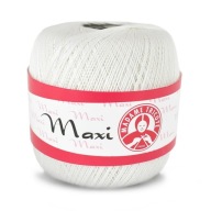 Šnúra MAXI MADAME TRICOTE 100 g / 1000 biela