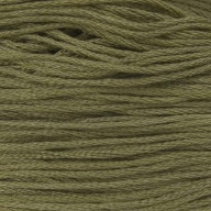 Bavlnené nite ARIADNA ozdobné vyšívacie nite LIGHT KHAKI 1803