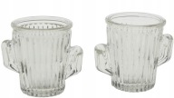 CACTI SKLENENÉ POHÁRE NA VODKU 50ML 2 KS