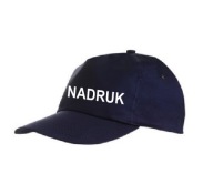 Šiltovka s reklamnou POTLAČOU, NÁMORNÍCKA MODRÁ