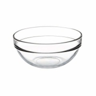 Sklenená miska na kyseliny, sérum, masážne masky, 6 cm