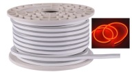 NEON flex LED pás IP68 230V 8x16 8W červený 1m