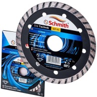 DIAMANTOVÝ KOTOUČ 115mm 22,2mm NA PIRÁČOVÉ OBKLADY BETÓNOVÁ GLAZURA TURBO SCHMITH