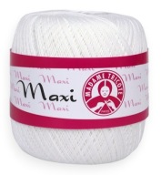 MAXI MADAME TRICOTE KORNET 100g PARÍŽ 1000 BIELY