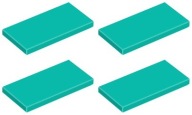 LEGO TILE 87079 2x4 TILE tyrkysová (4g) 4 ks