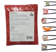 RUŽOVÝ marinovaný zázvor na sushi 1kg/1,5kg Flavora
