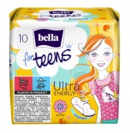 BELLA PRE TEENS ULTRA ENERGY SANITÁRNE VLOŽKY 10 ks.