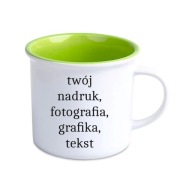 Retro keramický hrnček, 250 ml, s ľubovoľnou potlačou