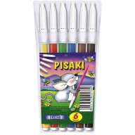 KAMET školské fixky, fixky, fixky, 6 farieb