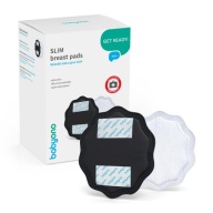Dojčiace podložky 24 ks Babyono 298 (čierne)