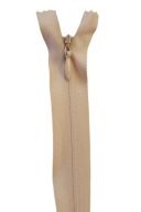 Vnútorný tkaný zips C3 50cm Nude