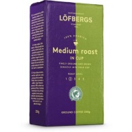 LOFBERGS Medium Roast in Cup - mletá káva 250g