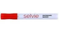 Selvie okrúhly červený popisovač na tabuľu