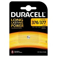 STRIEBORNÁ BATÉRIA DURACELL 376 377 SR626SW G4 1x
