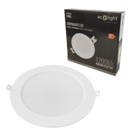 Zápustné LED očné svietidlo 12W 1200lm, neutrálne, okrúhle, biele
