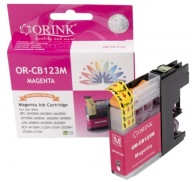 Atrament Orink LC123M pre Brother LC 123 MAGENTA Poznań