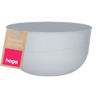 PLASTOVÁ KUCHYŇSKÁ MISKA NA JEDLO, NEZBARNÁ, 1,2L, 16CM J, ŠEDÁ