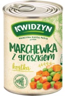 Kwidzyn Mrkva s hráškom, plechovka, 400 g