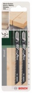 Pílový kotúč do priamočiarej píly Bosch Wood T 111 C, 2 ks