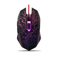 HERNÁ MYŠ PRE HRÁČOV OPTICKÉ USB VIACFAREBNÉ LED PODSVIETENIE