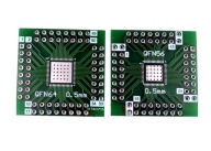 QFN56/QFN64 0,5 mm ponorná doska adaptéra