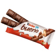 Kinder Bueno čokoládová oblátková oblátková tyčinka 2 tyčinky Ferrero 43g