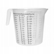 KUCHYNSKÝ ODMERNÝ hrnček S ODBORNÝM džbánom 1,5L