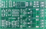 WiFi mikrokontrolér, AVT5685 PCB