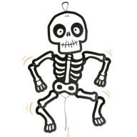 SKELETON závesná ORNAMENT halloween PARTY