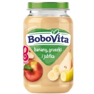 BOBOVITA Dezert Banány Hrušky Jablká 8m+ 190g