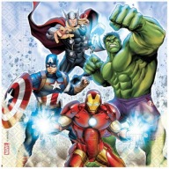 AVENGERS obrúsky superhrdinovia IRONMAN hulk THOR narodeniny MARVEL x20
