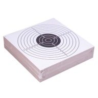 Pištoľové strelecké terče inSPORTline Tarpap 100 kusov 14x14 cm