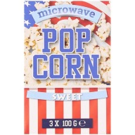 Mikrovlnná rúra Popcorn Sweet Mikrovlnná rúra To Make Sweet 3x100g