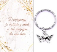 ĎAKUJEME HOSTOM DARČEK SVADOBNÝ ANJEL KĽÚČOVKA SPOMIENKY