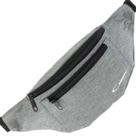 SIVÁ BEDROVÁ TAŠKA S 3 Zipsmi